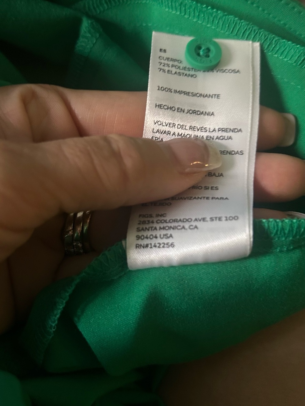 FIGS SET Rafaela & Zamora Jogger Technical Scrub Set Emerald Green 😇🩺 - Picture 10 of 11